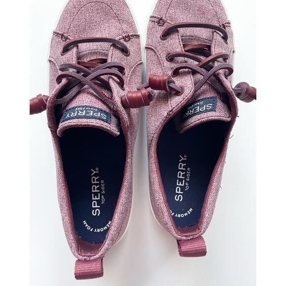 Women's Sperry Crest Vibe Sparkle Sneakers Size 6.5 - Picture 6 of 7